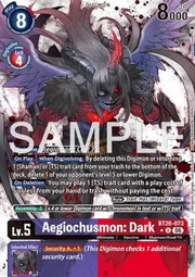 Aegiochusmon: Dark (BT26-073) (V.2)