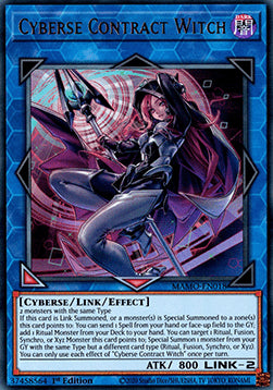 Cyberse Contract Witch (V.1 - Ultra Rare)
