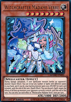 Witchcrafter Madame Verre (V.1 - Ultra Rare)