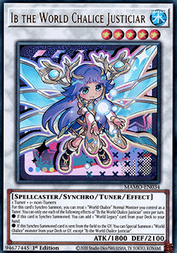 Ib the World Chalice Justiciar (V.1 - Ultra Rare)