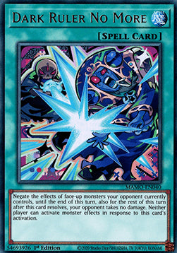 Dark Ruler No More (V.1 - Ultra Rare)