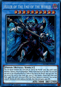 Ruler of the End of the World (V.1 - Secret Rare)