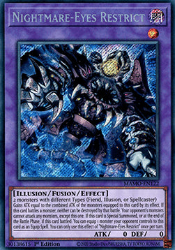 Nightmare-Eyes Restrict (V.1 - Secret Rare)