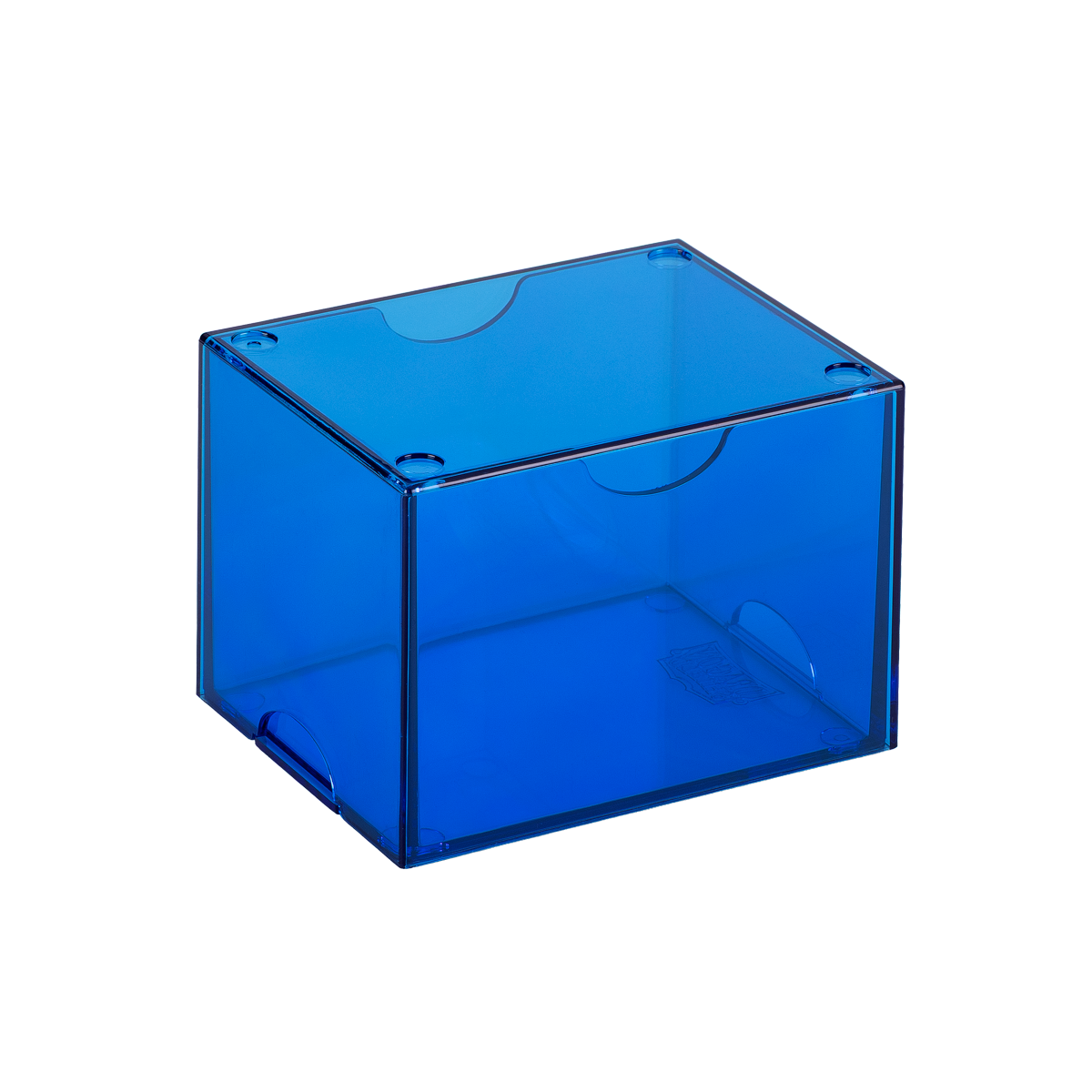 Dragon Shield Strongbox azul translúcido, caja cerrada