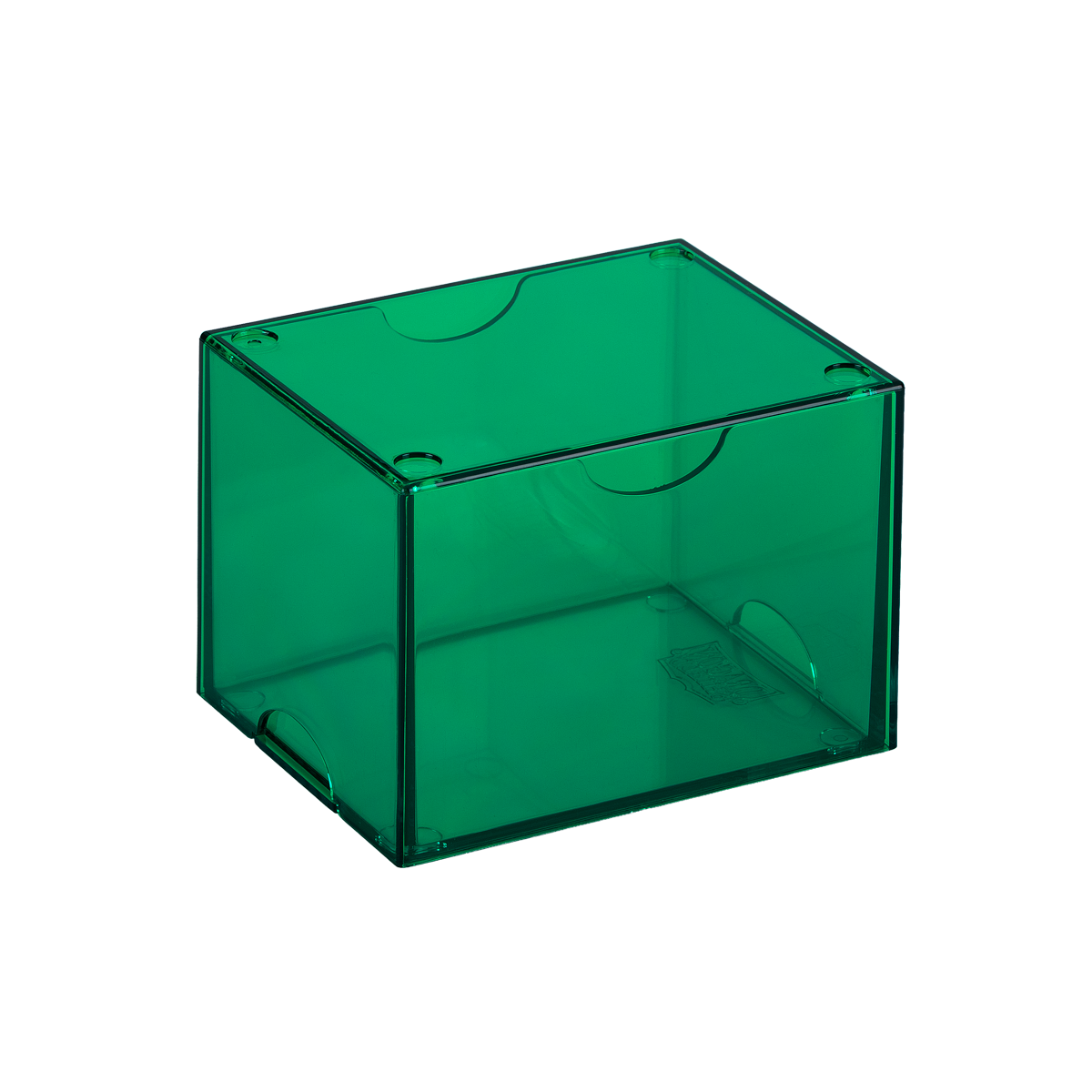 Dragon Shield Strongbox verde translúcido, caja cerrada