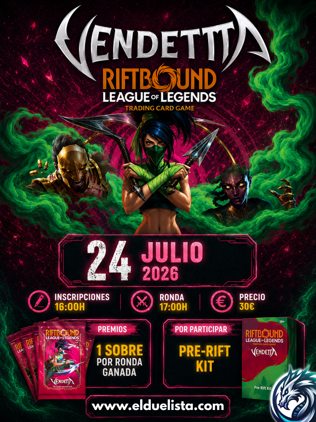 Riftbound: Presentación Vendetta | 24 Julio