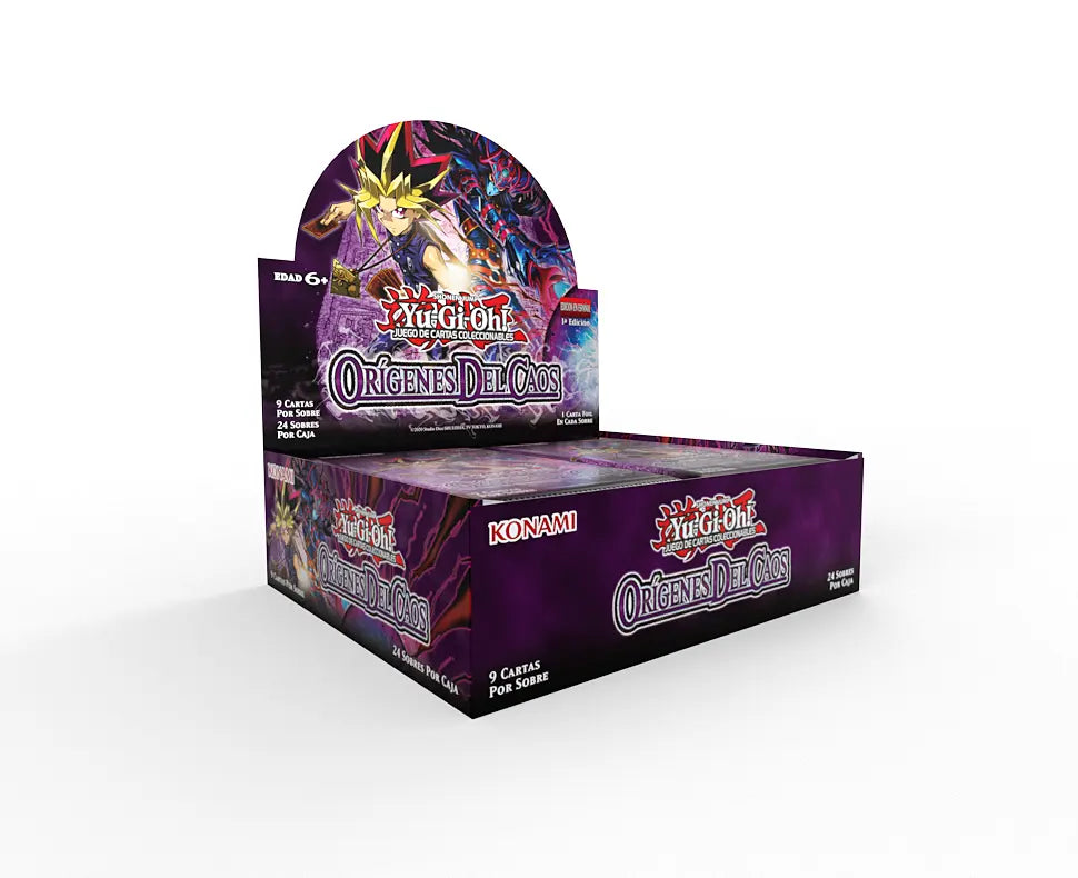 Yu-Gi-Oh! Chaos Origins Booster Box [CORI], edición en español