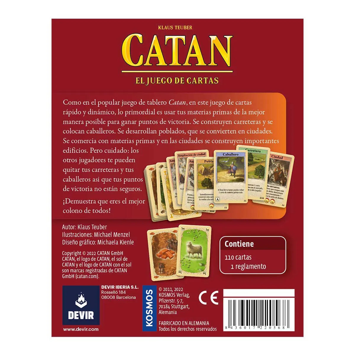 Catan - El Juego de Cartas Mini