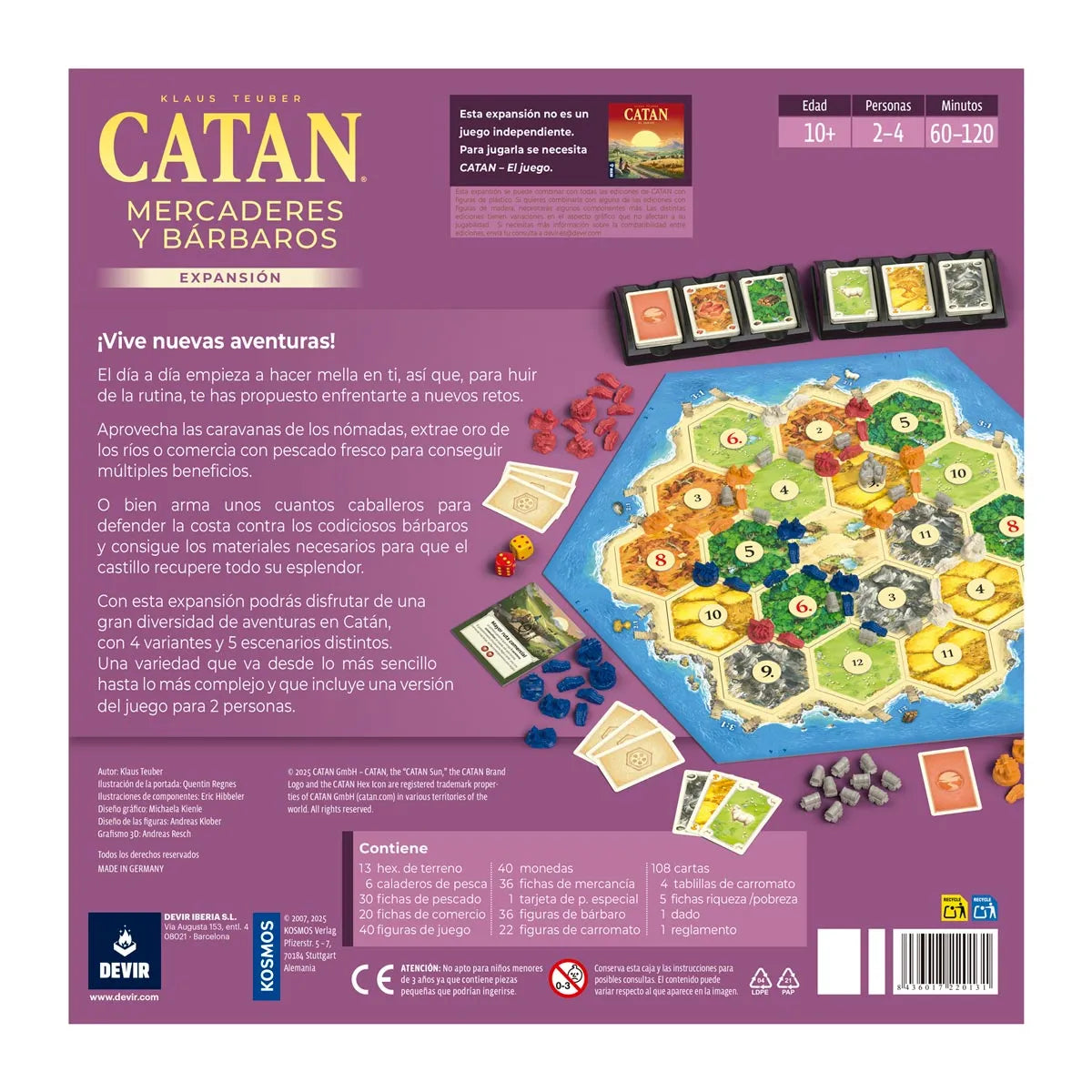 Catan - Mercaderes y Bárbaros [Expansión]