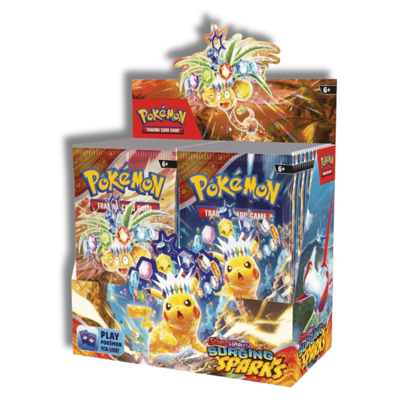 Caja de Sobres Pokémon Surging Sparks [ESPAÑOL]