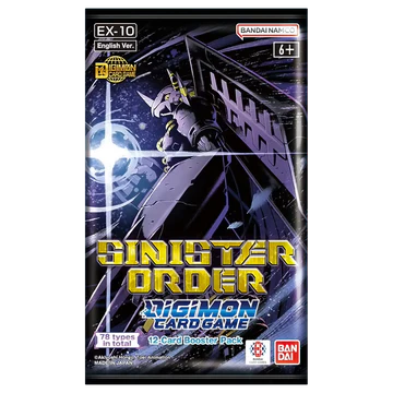 EX10 - Sinister Order Booster Box - Digimon TCG