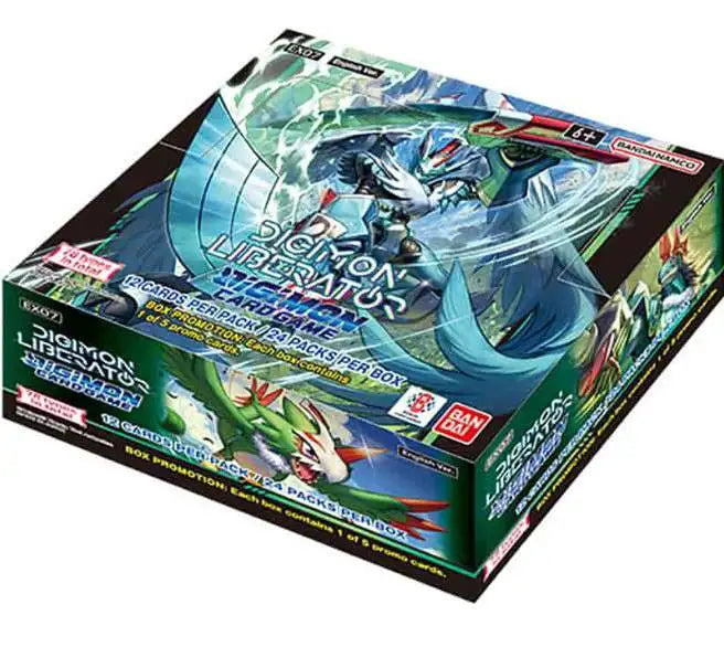Caja de sobres de EX07 Digimon Liberator (24 Sobres)