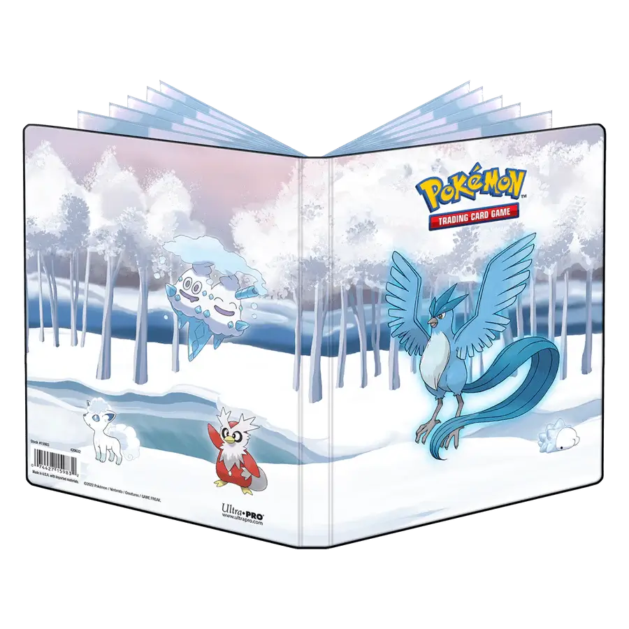 Ultra Pro Gallery Series: Frosted Forest Binder de 4 Bolsillos – Pokémon