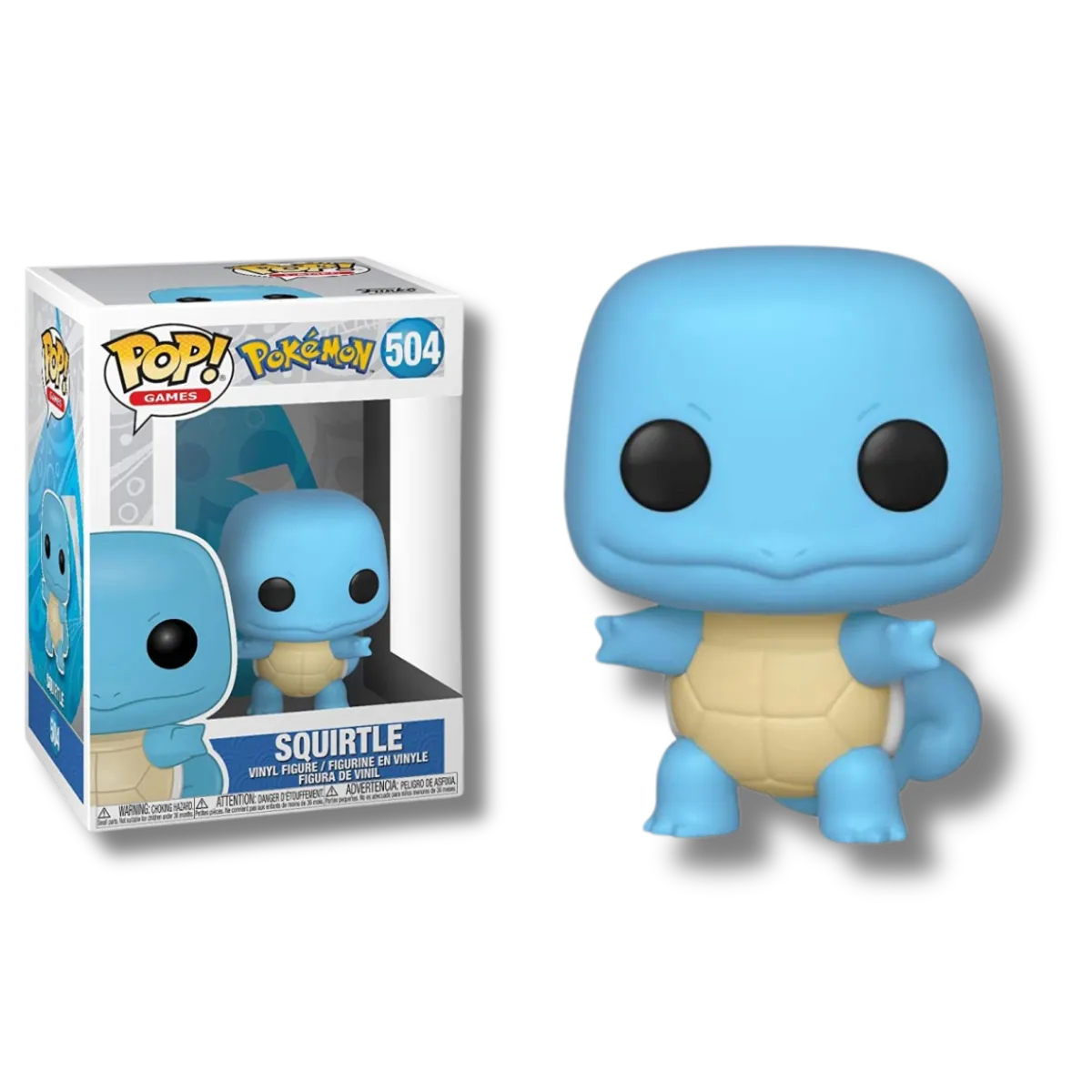 Funko POP! 504 Squirtle - Pokémon | Figura de vinilo 10 cm