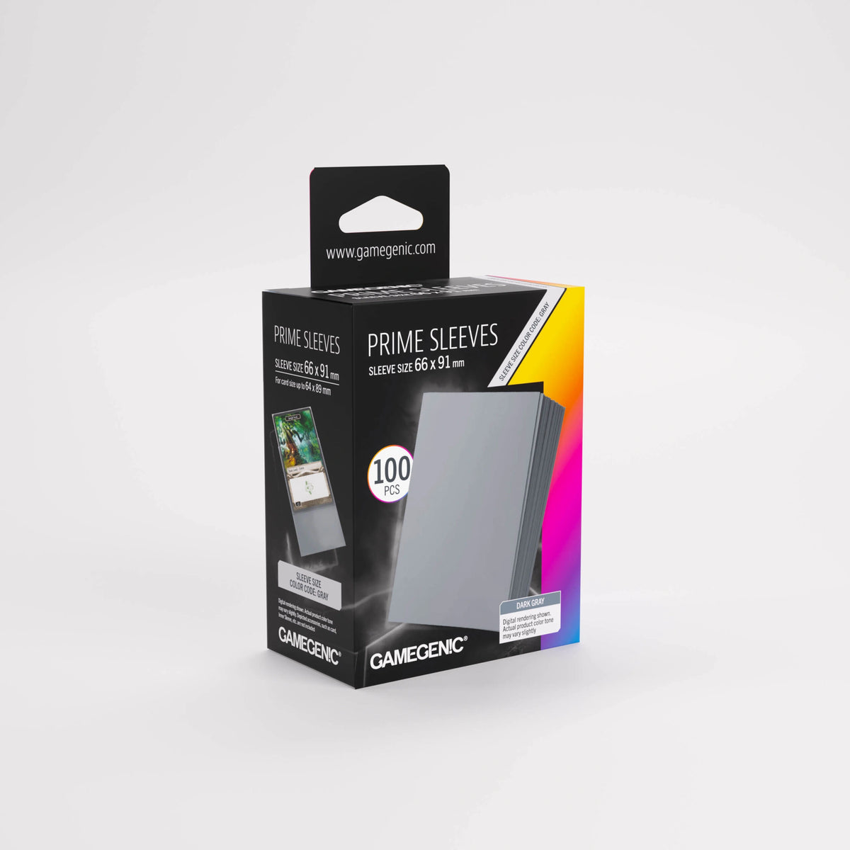 Fundas Gamegenic Prime Standard (100) – Dark Gray