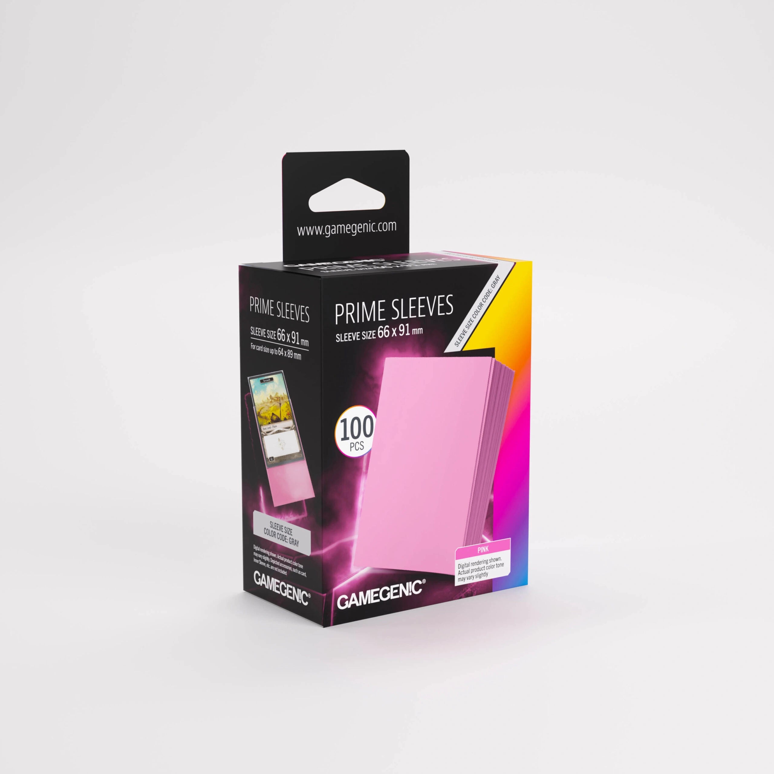 Fundas Gamegenic Prime Standard (100) – Pink