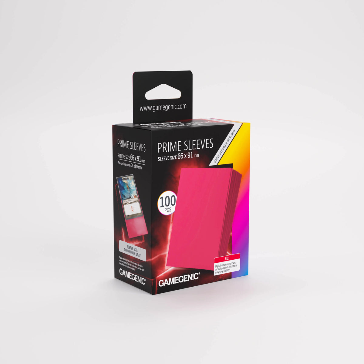 Fundas Gamegenic Prime Standard (100) – Red