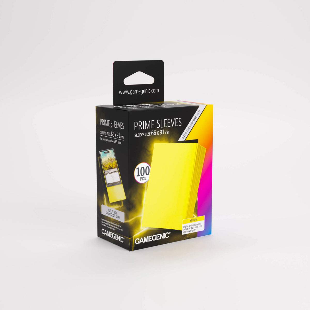 Fundas Gamegenic Prime Standard (100) – Yellow