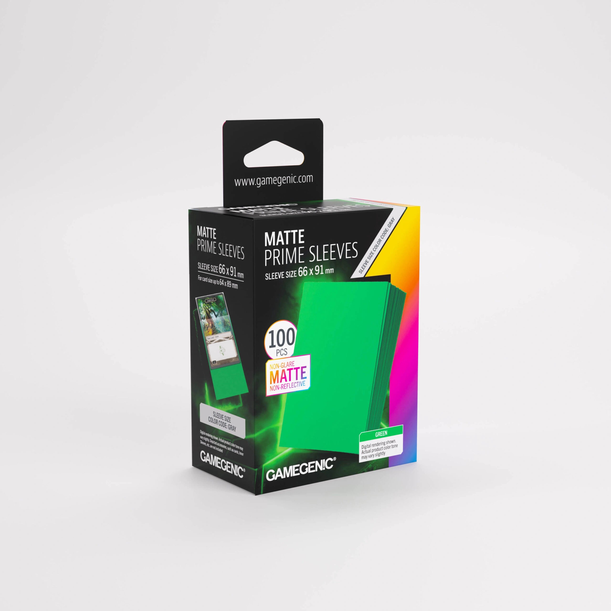 Fundas Gamegenic Matte Prime Standard (100) – Green