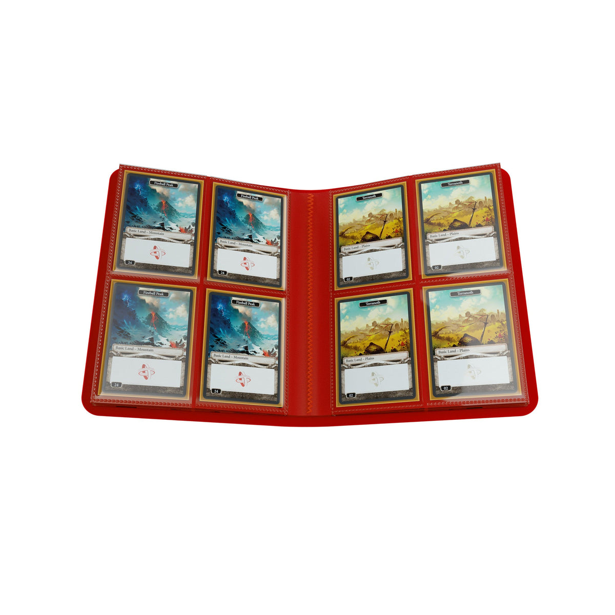 Álbum Gamegenic Casual 8-Pocket — Rojo — vista 5