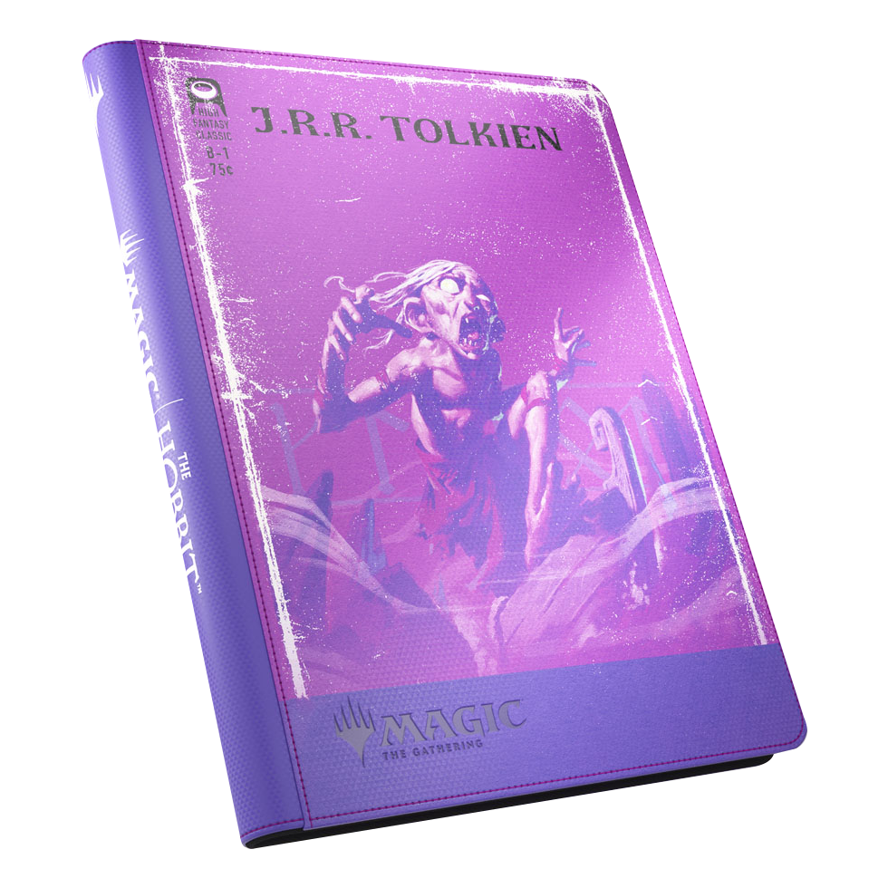 Álbum Gamegenic The Hobbit Zip-Up Album 18-Pocket — Gollum, Riddle Master / The Lonely Mountain