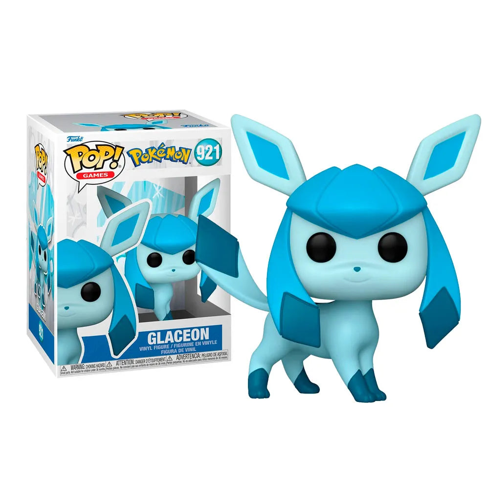 Funko POP! 921 Glaceon - Pokémon | Figura de vinilo 10 cm