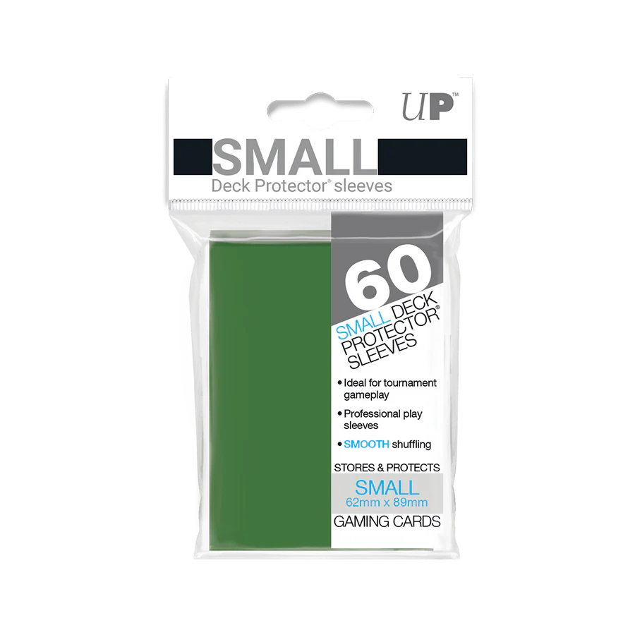 60 Ultra PRO Pro-Gloss Sleeves (Green) | Tamaño Yu-Gi-Oh!