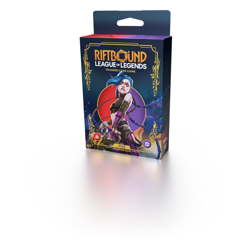 Riftbound: League of Legends TCG - Set One: Origins Champion Deck - Jinx (INGLÉS)