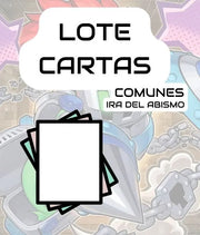 Lote cartas COMUNES Ira del Abismo