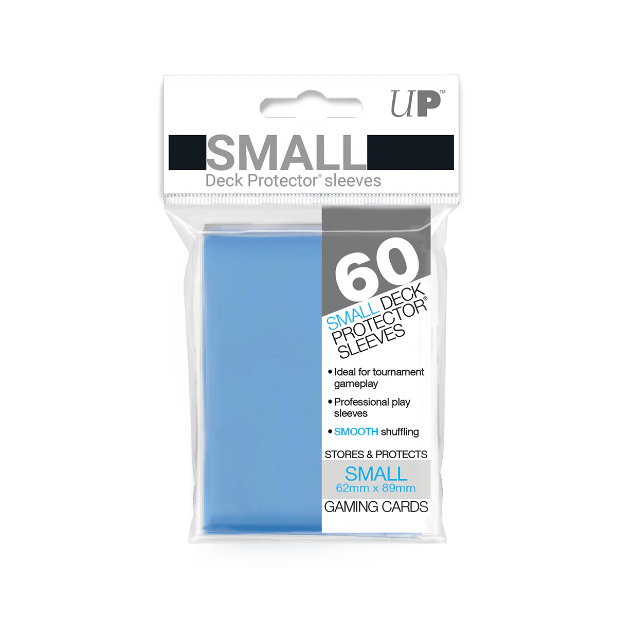 60 Ultra PRO Pro-Gloss Sleeves (Light Blue) | Tamaño Yu-Gi-Oh!