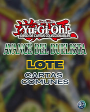 Lote cartas COMUNES Avance del Duelista