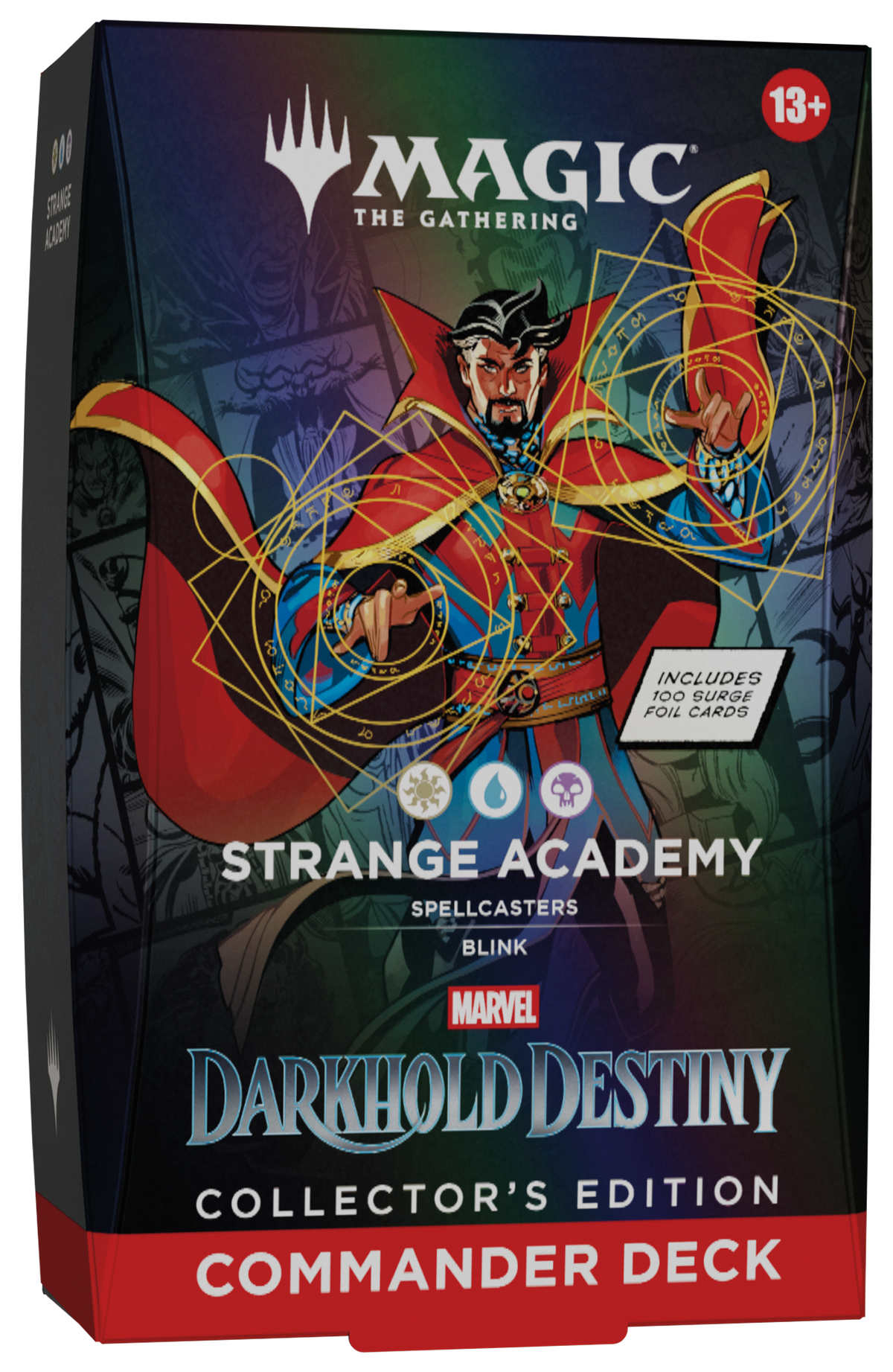 Magic Marvel Darkhold Destiny Commander Deck Strange Academy Collector's Edition [MDC], edición en inglés