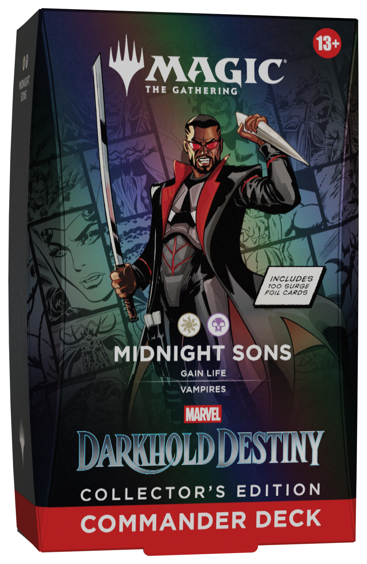 Magic Marvel Darkhold Destiny Commander Deck Midnight Sons Collector's Edition [MDC], edición en inglés