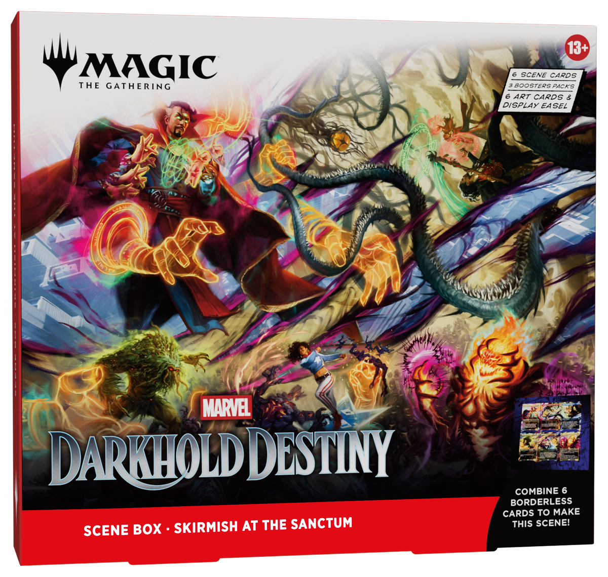 Magic Marvel: Darkhold Destiny Scene Box Skirmish at the Sanctum [MDD], edición inglesa