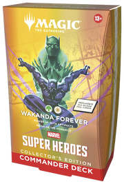 Marvel Super Heroes: "Wakanda Forever" Commander Deck: Collector's Edition