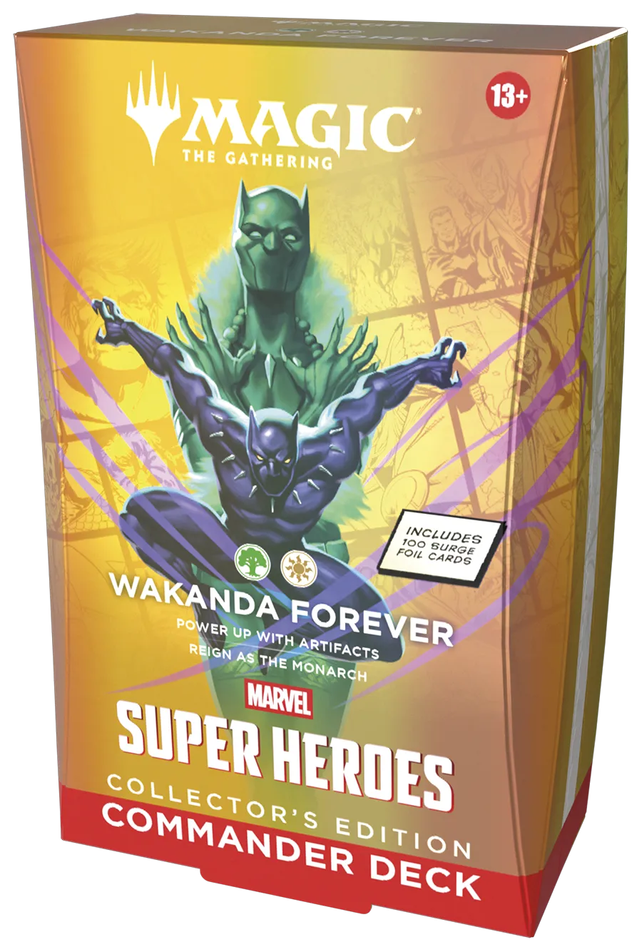 Marvel Super Heroes: "Wakanda Forever" Commander Deck: Collector's Edition