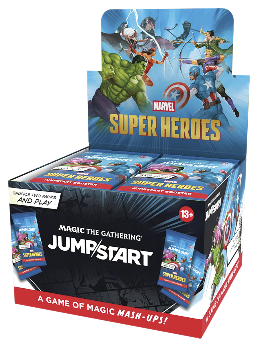 Magic: The Gathering | Marvel Super Heroes Jumpstart Booster Box