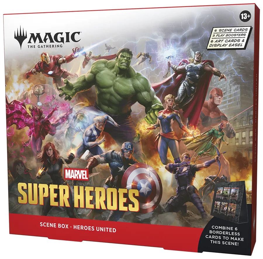 Magic: The Gathering | Marvel Super Heroes: "Heroes United" Scene Box