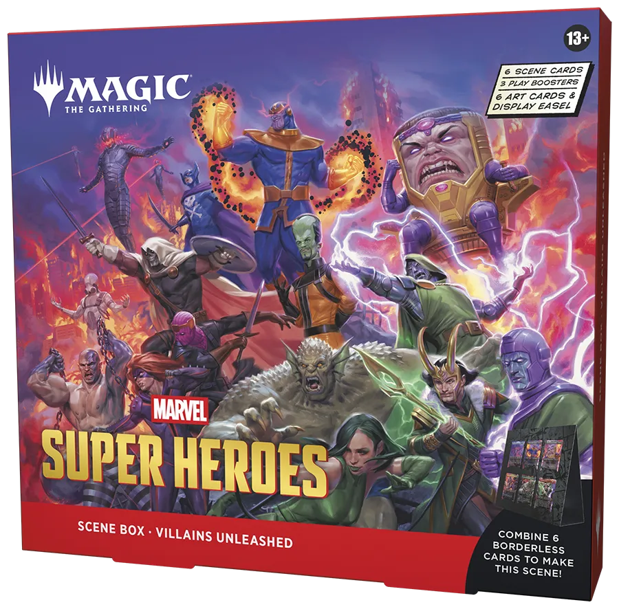 Magic: The Gathering | Marvel Super Heroes: "Villains Unleashed" Scene Box