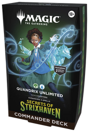 Commander: Secrets of Strixhaven: "Quandrix Unlimited" Commander Deck