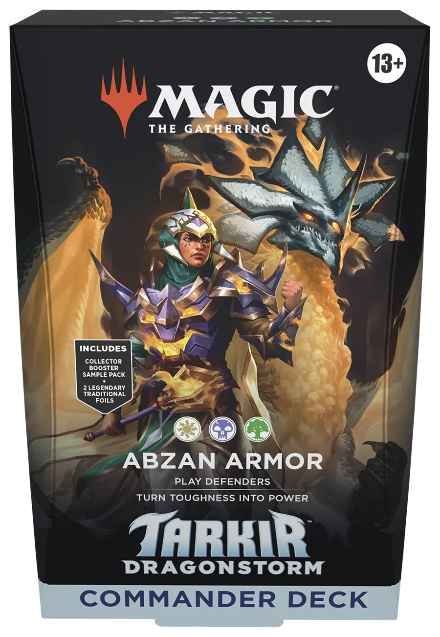 Commander: Tarkir: Dragonstorm: "Abzan Armor" Commander Deck⁣