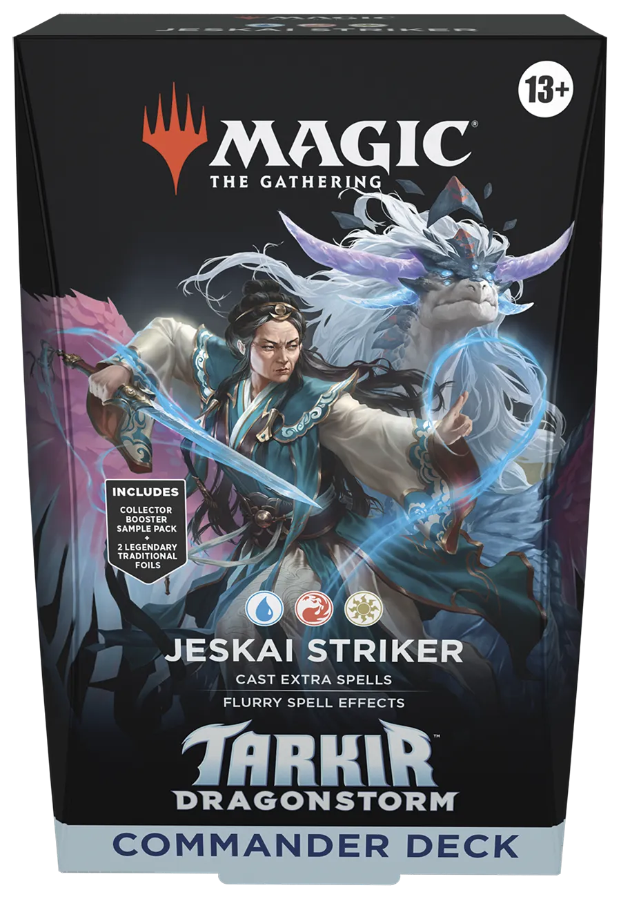 Commander: Tarkir: Dragonstorm: "Jeskai Striker" Commander Deck⁣