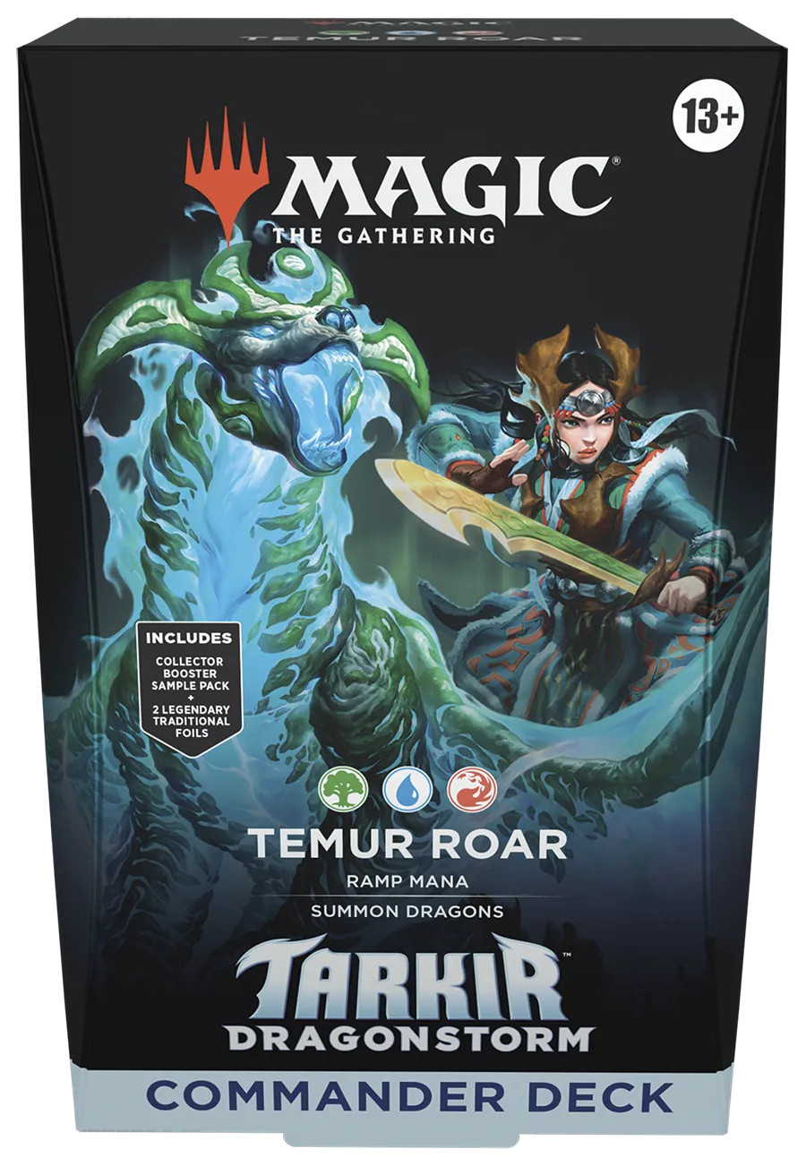 Commander: Tarkir: Dragonstorm: "Temur Roar" Commander Deck⁣