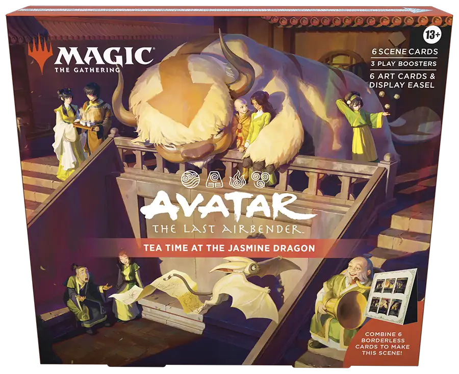 Magic: The Gathering | Avatar: The Last Airbender: "Tea Time at the Jasmine Dragon" Scene Box