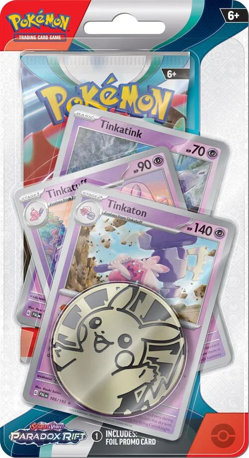Paradox Rift: Tinkaton Premium Checklane Blister | Pokémon TCG