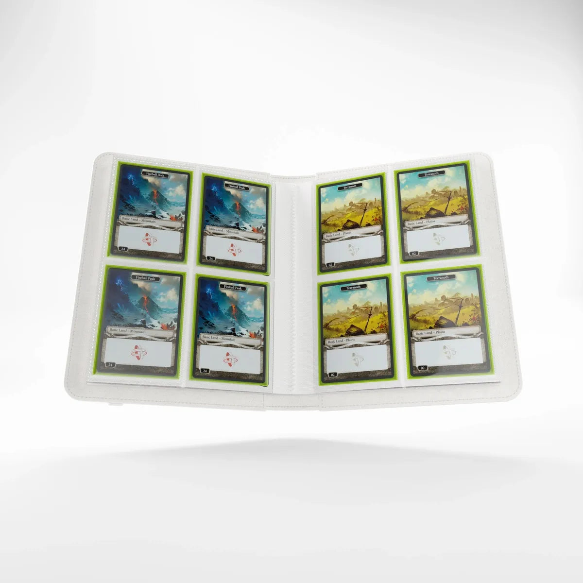 Gamegenic Prime 4-Pocket Binder (White)