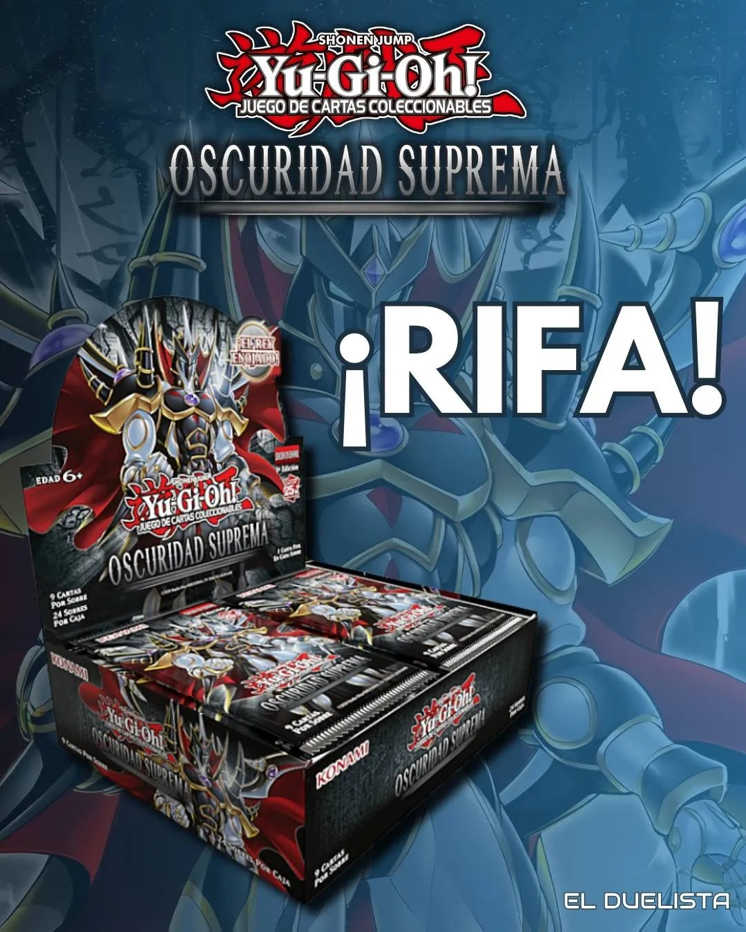 Participación Rifa Supreme Darkness (Español o Inglés) - Internacional