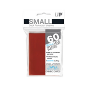 60 Ultra PRO Pro-Gloss Sleeves (Red) | Tamaño Yu-Gi-Oh!