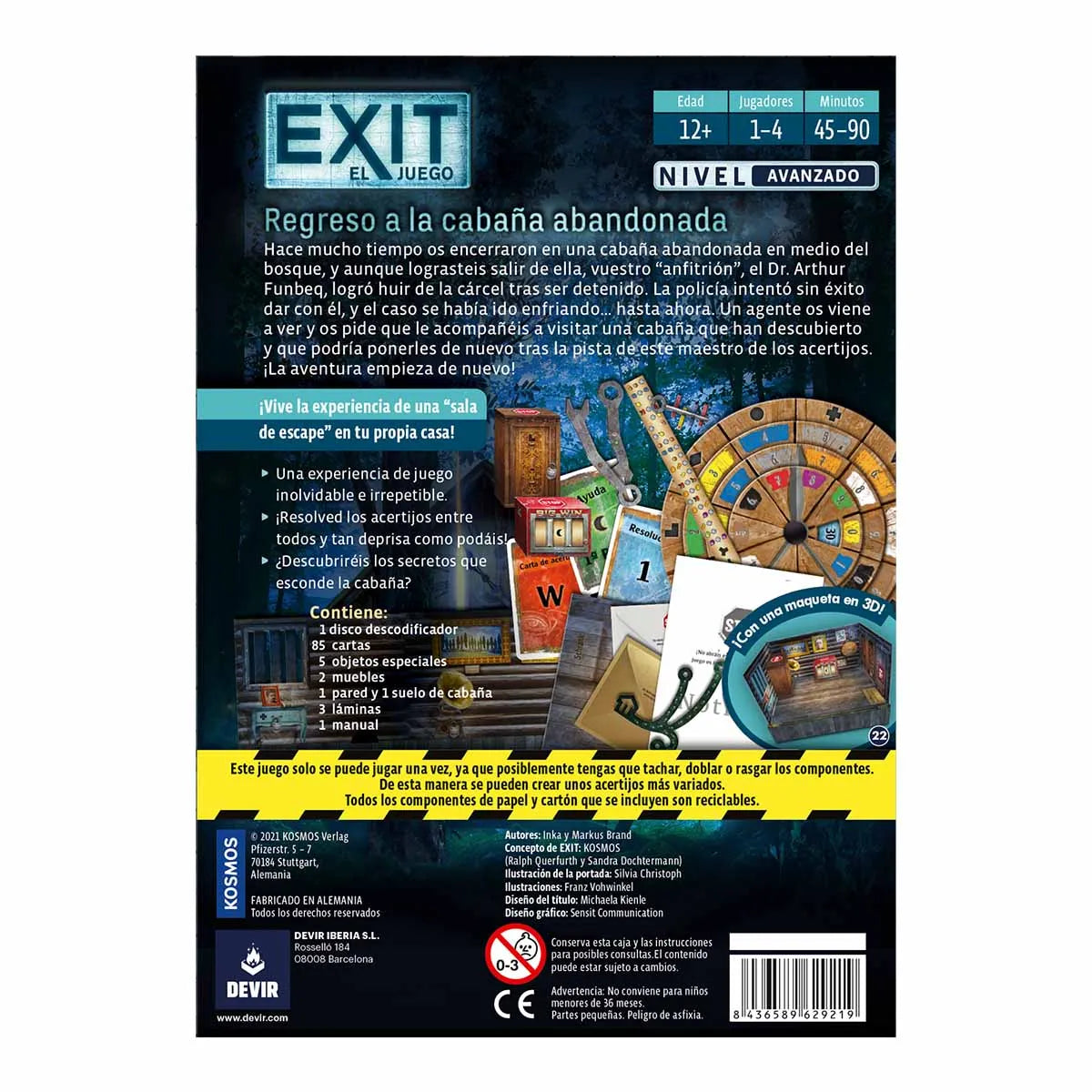 EXIT: Regreso a la cabaña abandonada