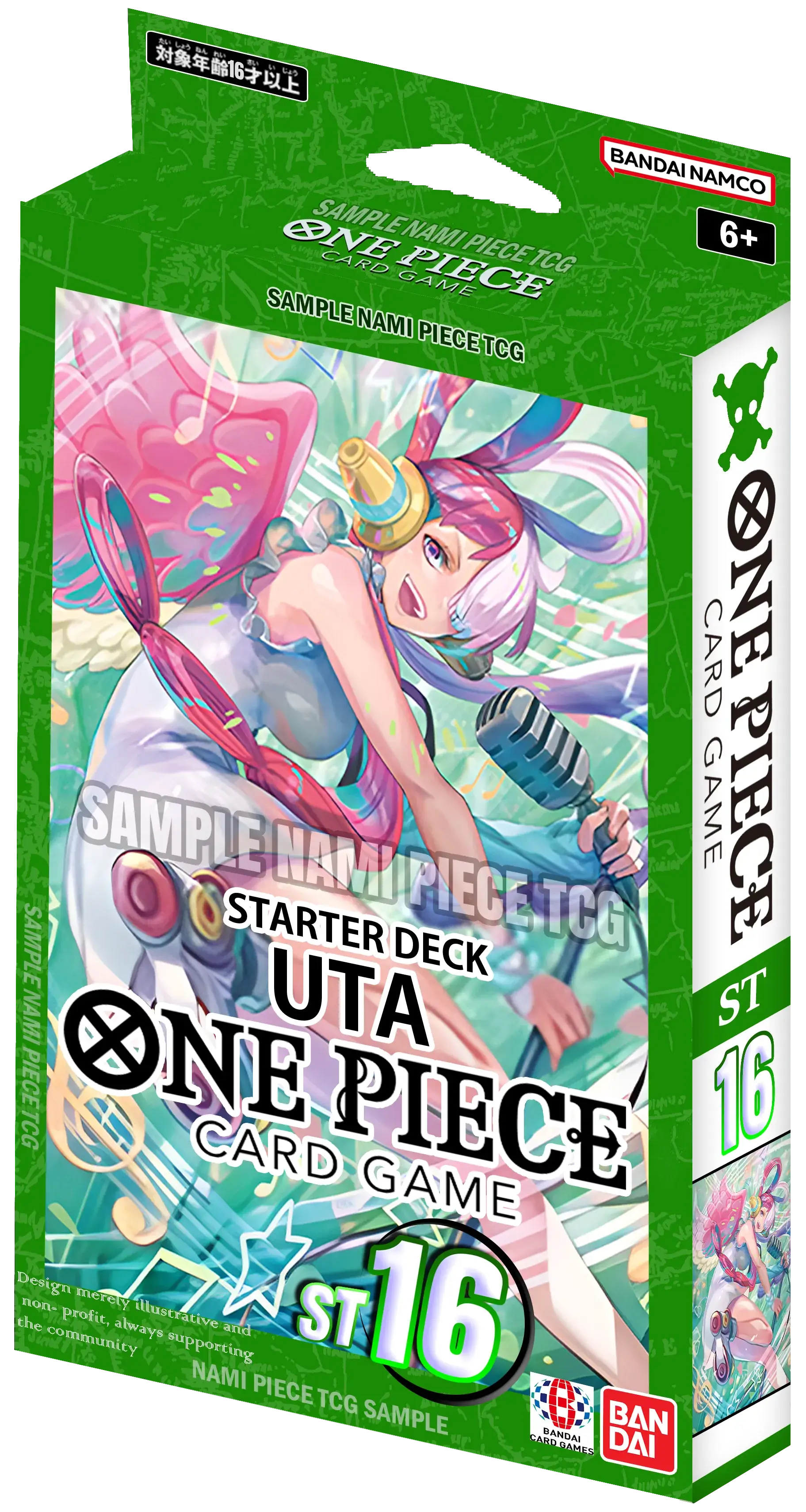 Starter Deck One Piece ST-16 - Green Uta